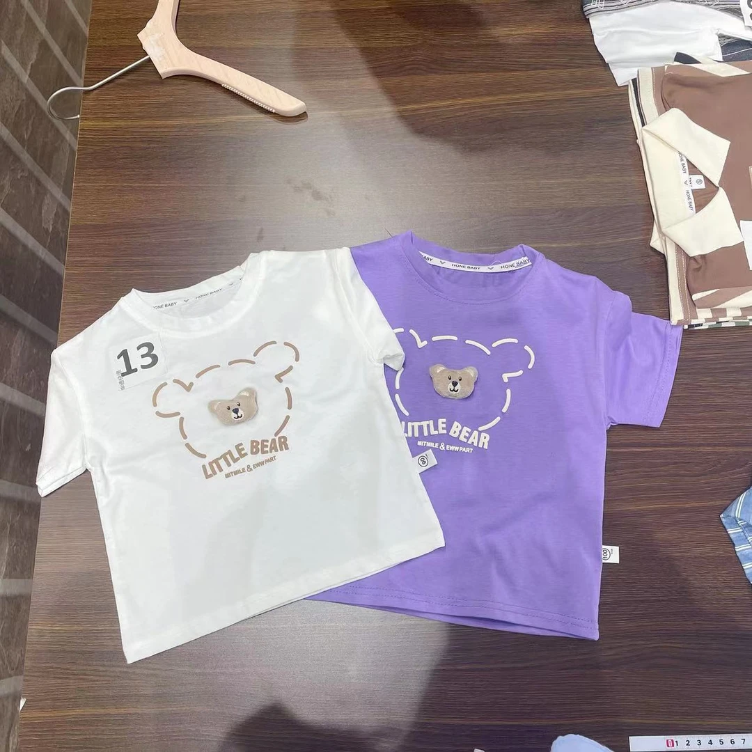 （13）男童夏装小熊头短袖