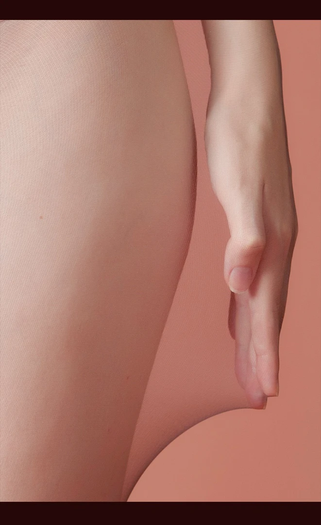 高密天鹅绒0.1D网纱腰口无缝裆丝袜连裤袜透明黑丝无痕隐形