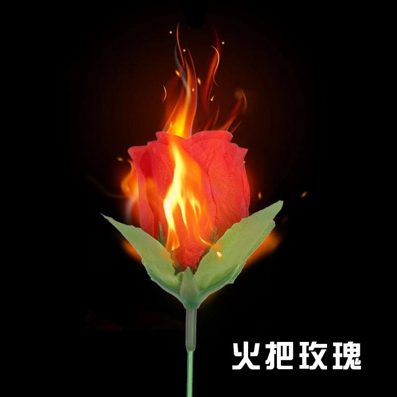 【烈火玫瑰(可重复使用） 近景魔术表白互动道具】火油请自备