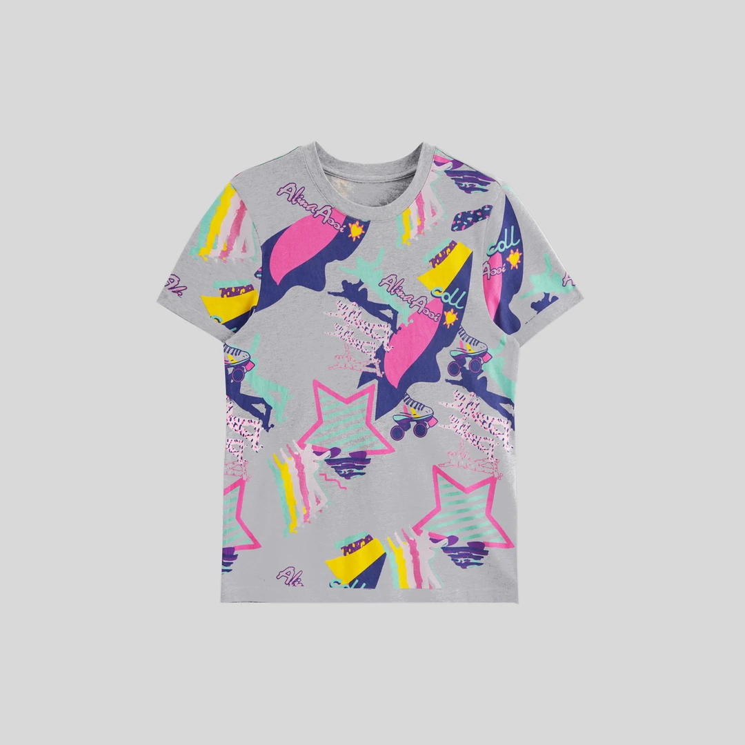 【汶汶】2025新款百搭时尚T恤简约显瘦宽松短袖上衣YM8434