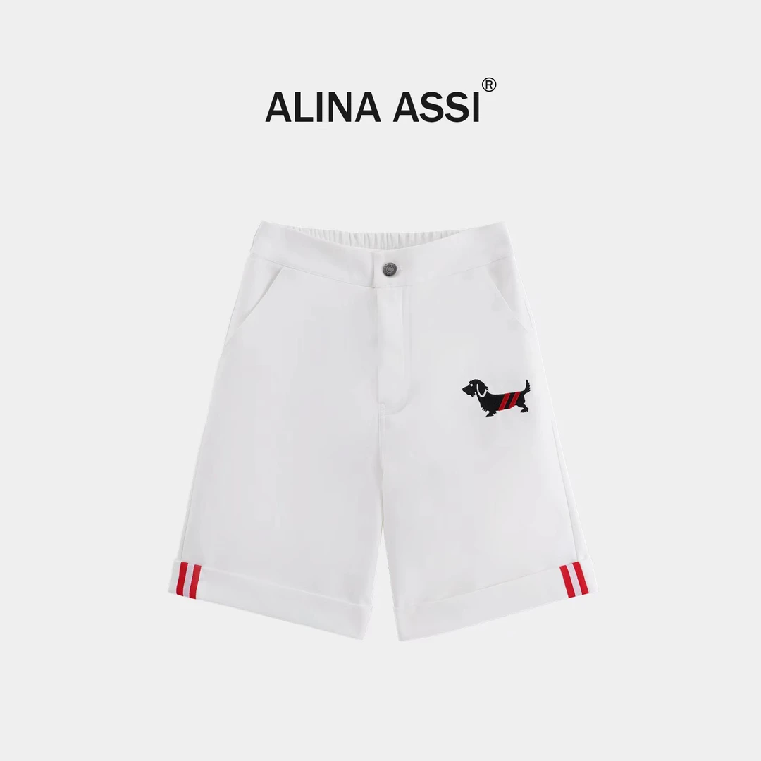 【楠楠】2024 夏季新款百搭时尚短裤简约显瘦休闲裤A1450