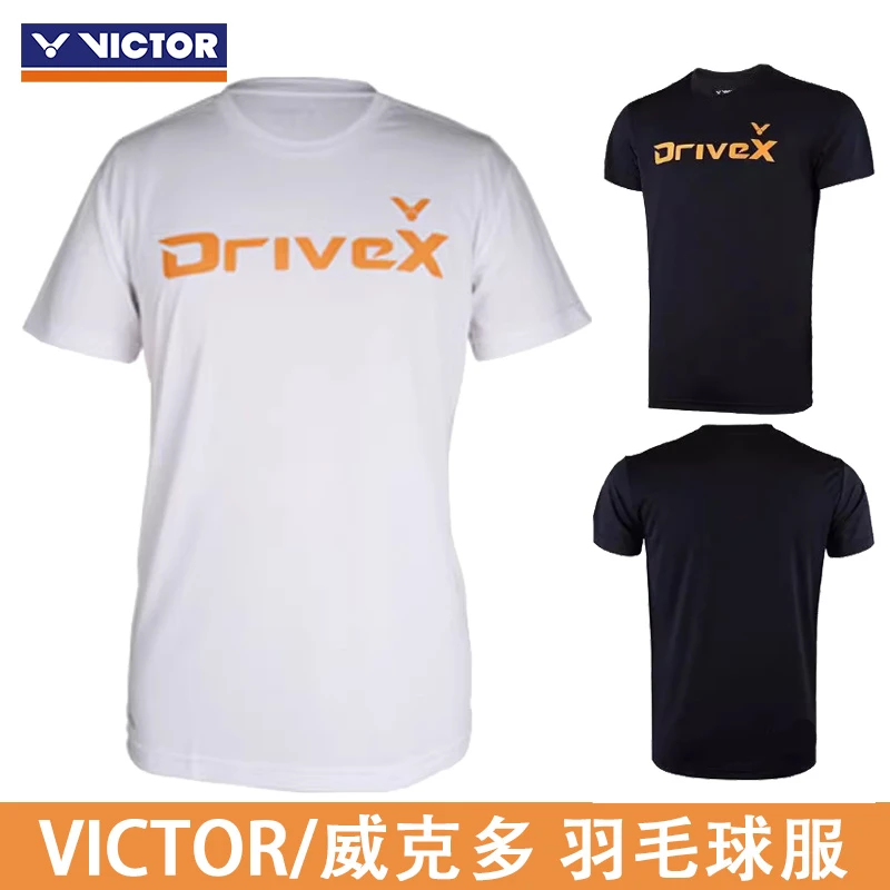VICTOR威克多胜利羽毛球服短袖T恤速干吸汗透气训练服男女T-99003