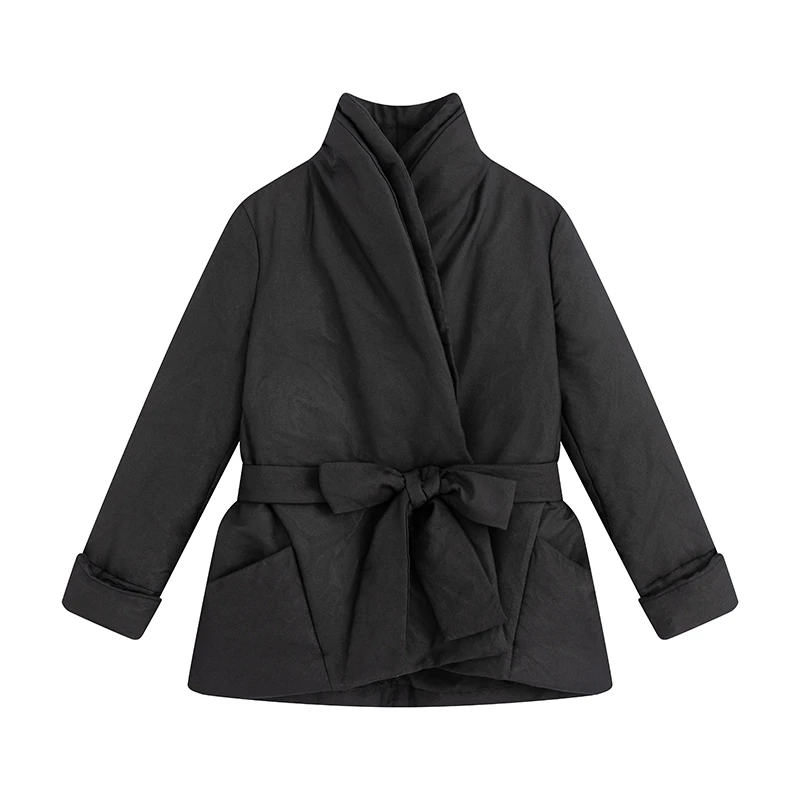 【艺璇Eshine】设计感双层领云朵鹅绒服24R306||X.W限量