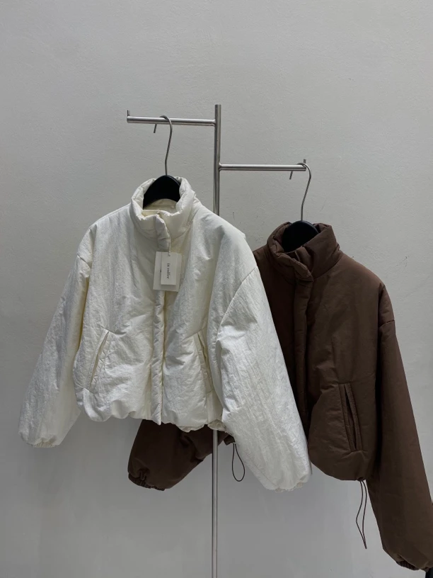 5999下摆抽绳设计棉服