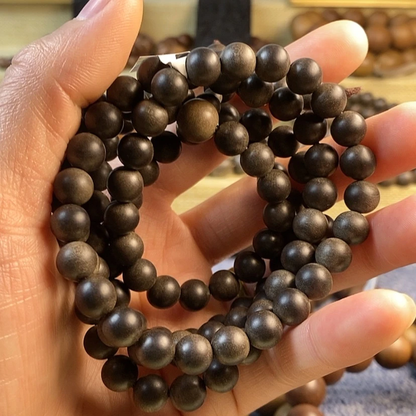 【闪购商品】檀香木手串/手链谢***9