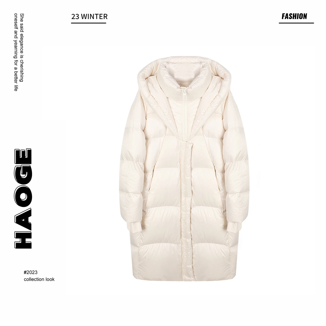 冉冉定制●90鹅绒羽绒服D3YRF7195A秋冬时尚休闲外套