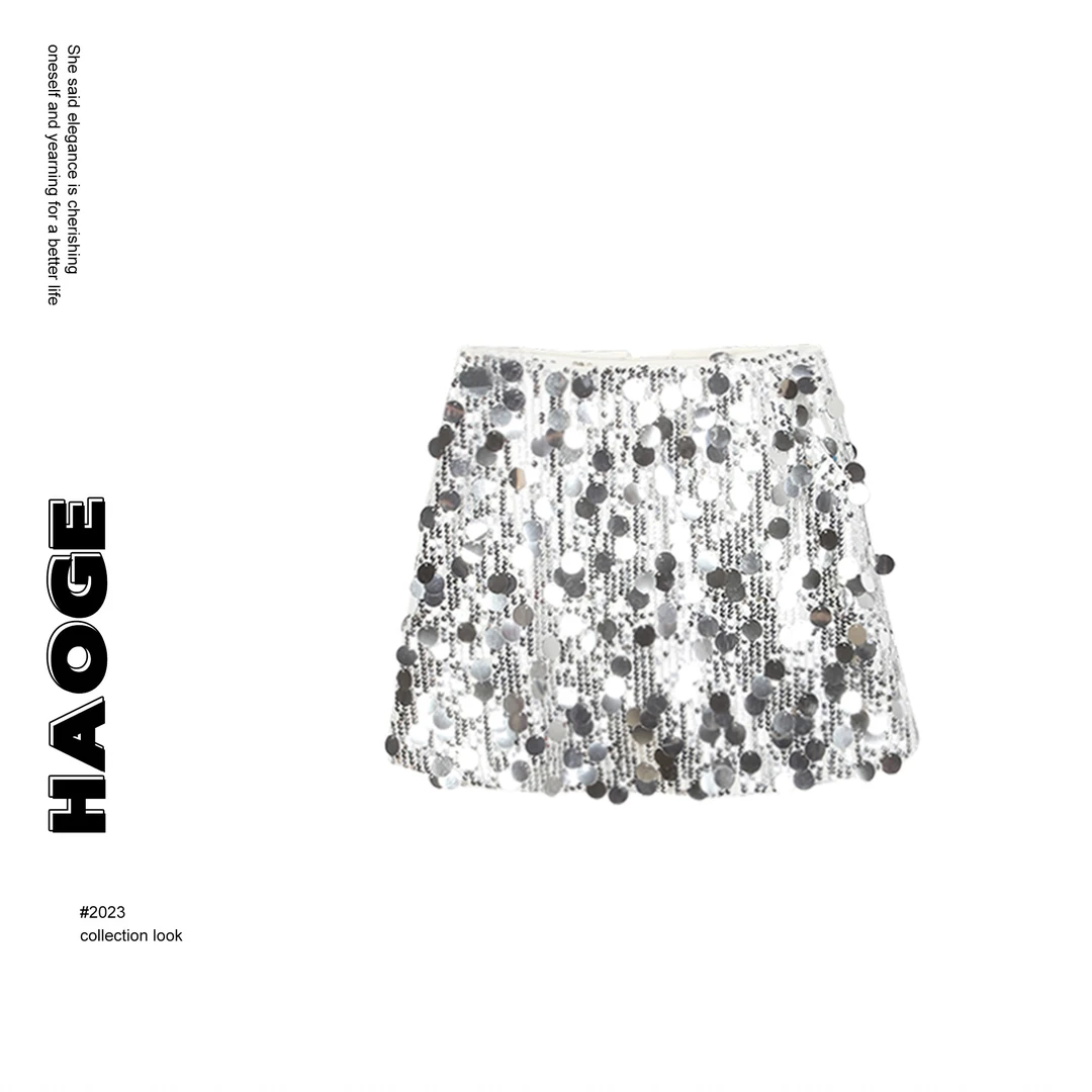 【吾昧】冉冉定制●亮片裙C4QZ0177A裙子预