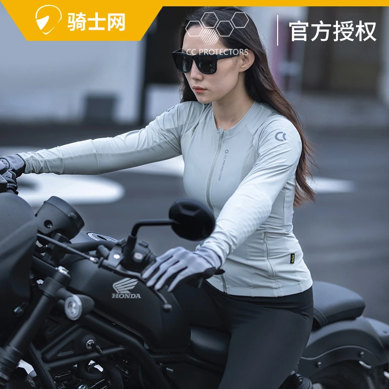 CC PRO   摩托车骑行服女款 女士夏季护甲衣防摔透气软甲衣气流服