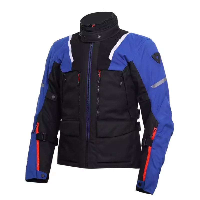 REVIT边路2 新款 摩托车骑行服机车摩旅拉力服四季纤维夹克