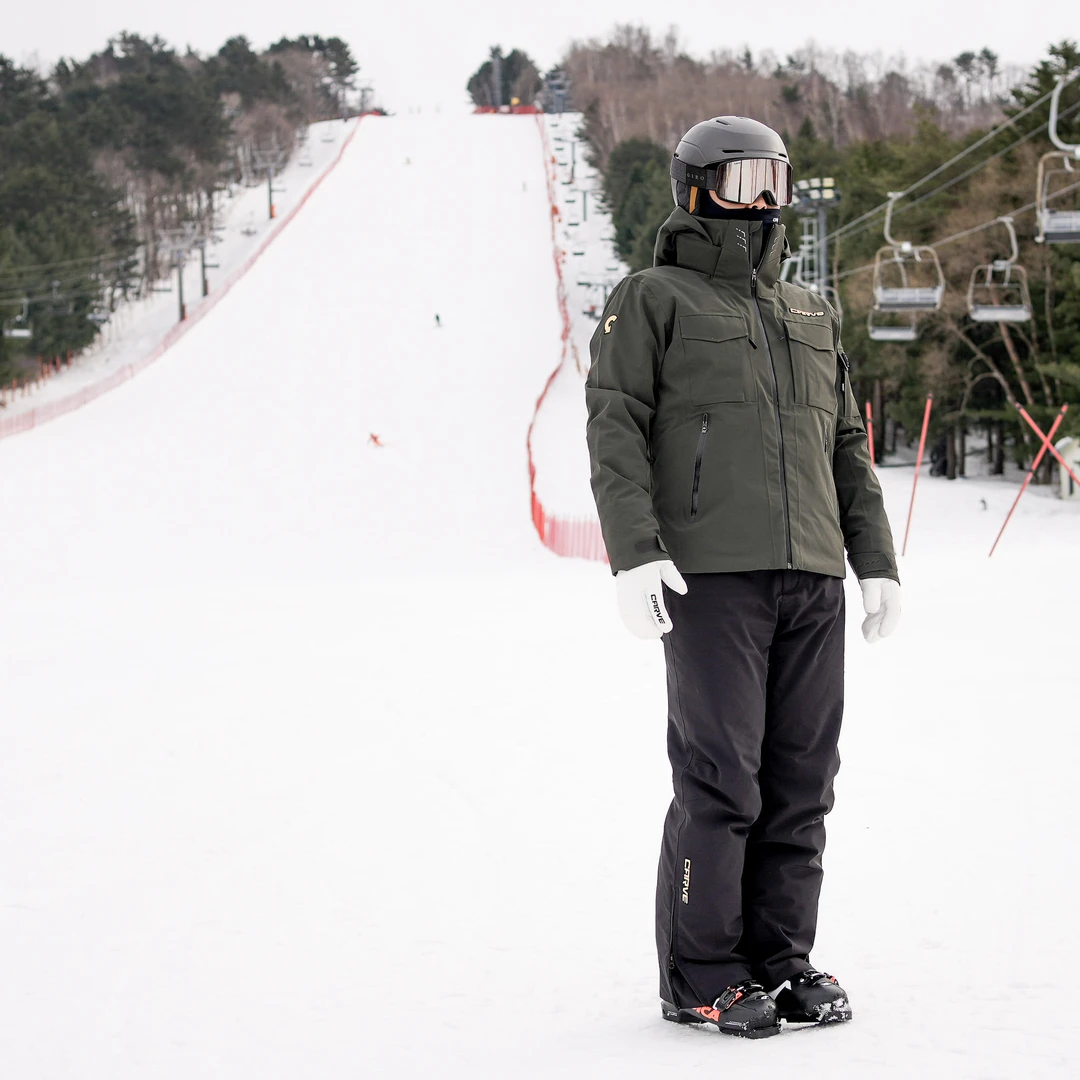 CARVE卡夫24-25新款CSM25-LKA男款滑雪服套装男士防泼水透气