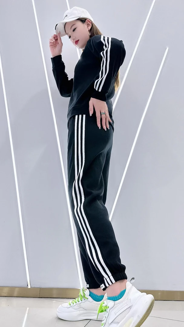 【杨厂长高品质休闲套装】户外宽松透气速干时尚潮牌运动装秋冬百搭