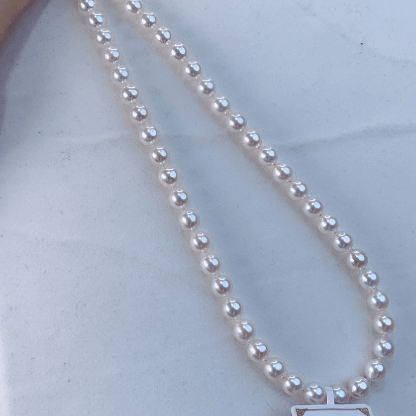 【闪购商品】淡水珍珠颈饰未镶嵌l**a