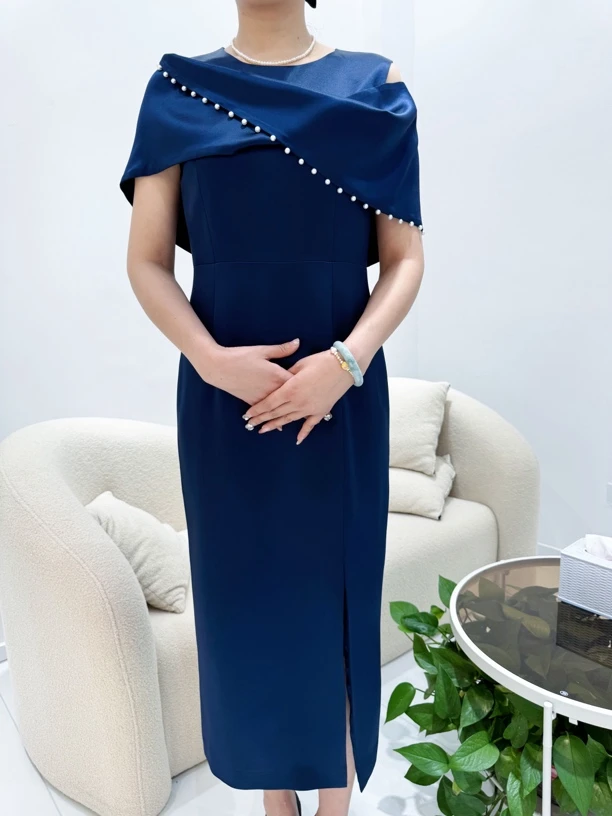 连衣裙显瘦气质时尚宴会晚礼服轻奢