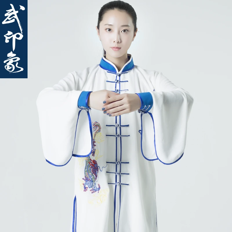 太极服女春秋夏季太极拳服装练功服武术服比赛表演服飘逸通用