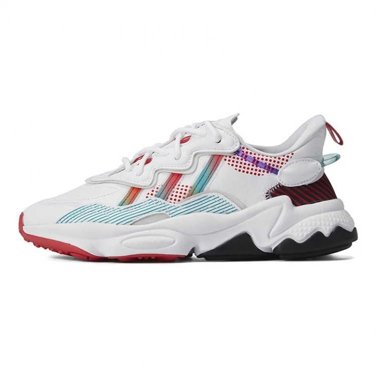 S07 Adidas阿迪达斯三叶草女鞋OZWEEGO时尚运动舒适休闲鞋Q47190