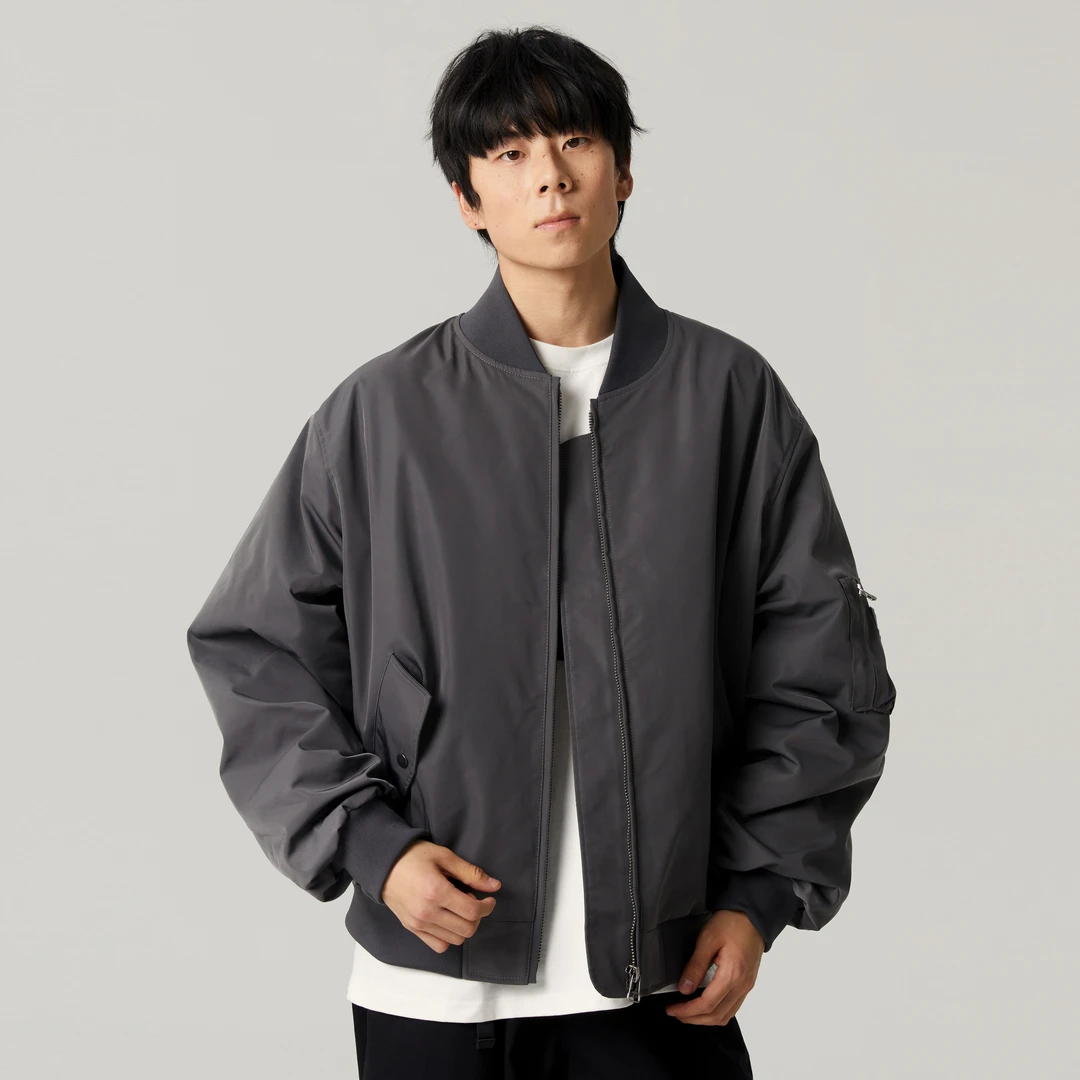 Vavu(Vavues)美式复古飞行员夹克外套短款保暖sorona棉服棒球服潮