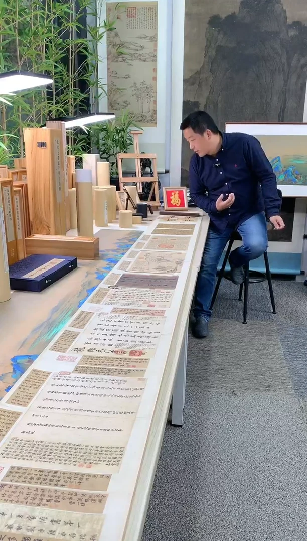 【闪购商品】绘画快雪时晴原大手卷：32*545.5CM