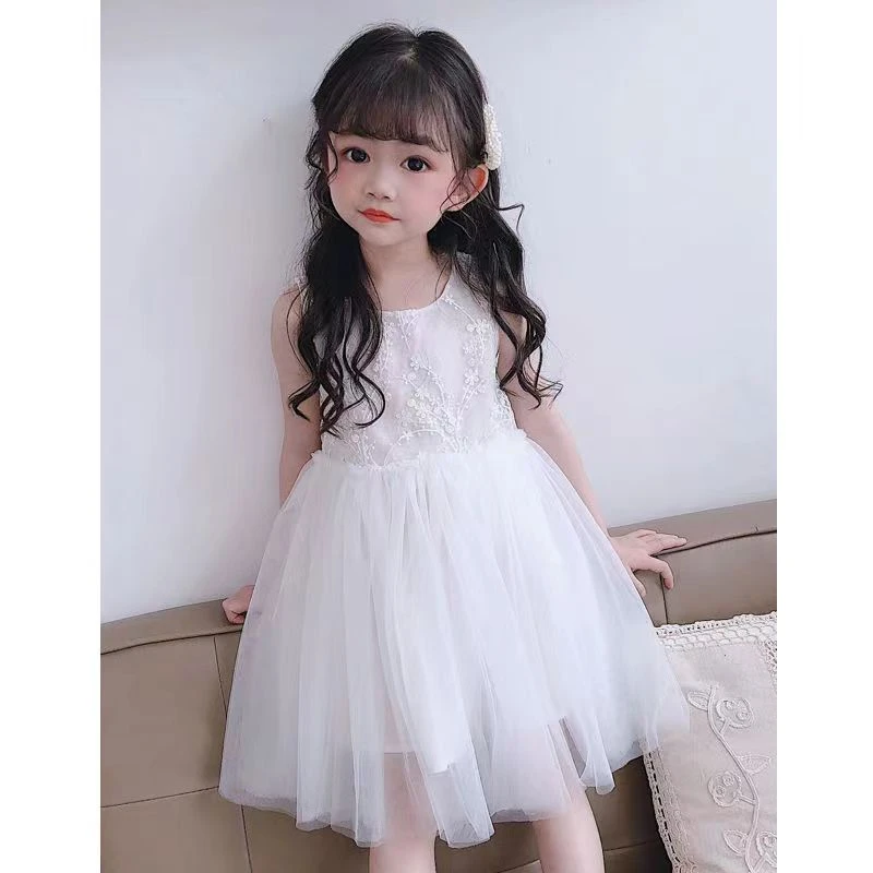 2024新款女童一周岁礼服宝宝小女孩儿童装3-6岁夏季公主连衣裙子