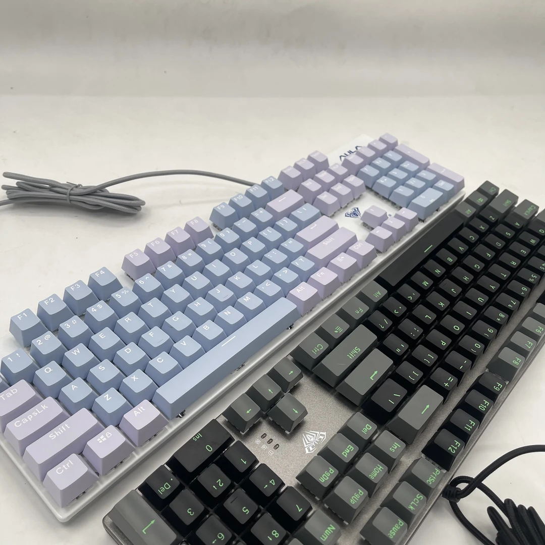 99新  狼蛛F2068有线电竞游戏机械键盘（颜色不挑）