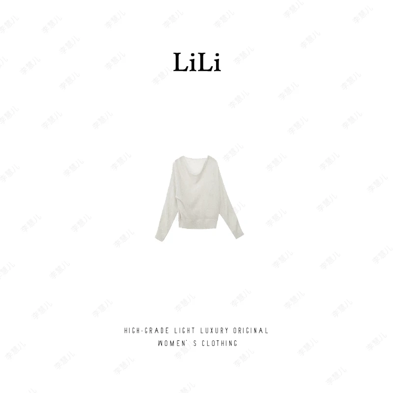 Li Hui Er 李慧儿【夏日长风】2025春季设计师款套头针织衫JY50097