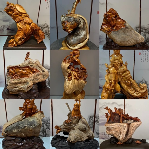 木雕工艺雕刻摆件 商品多多，请联系卖家客服再拍