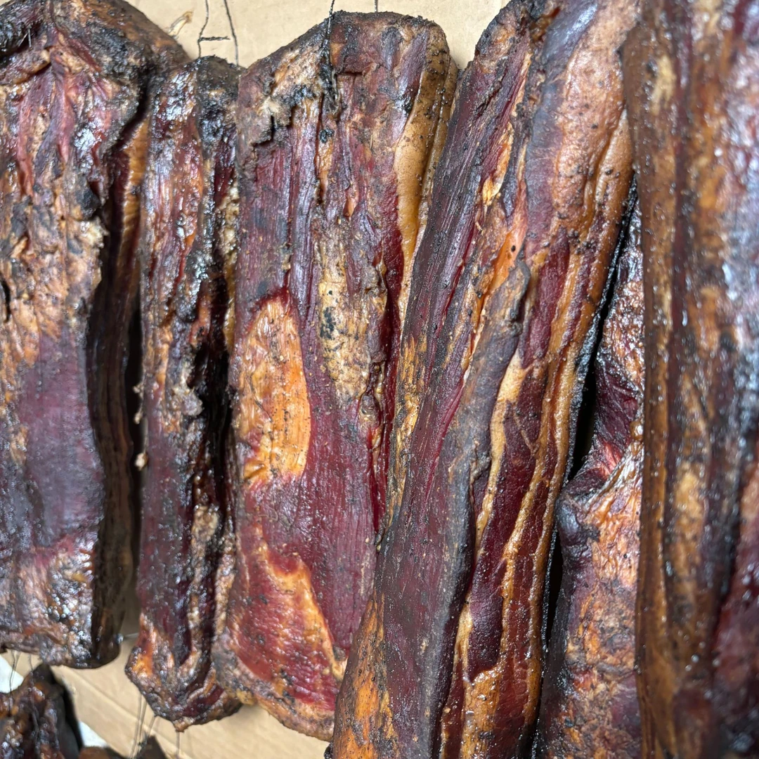 贵州腊肉农家柴火烟熏腌肉腊肉