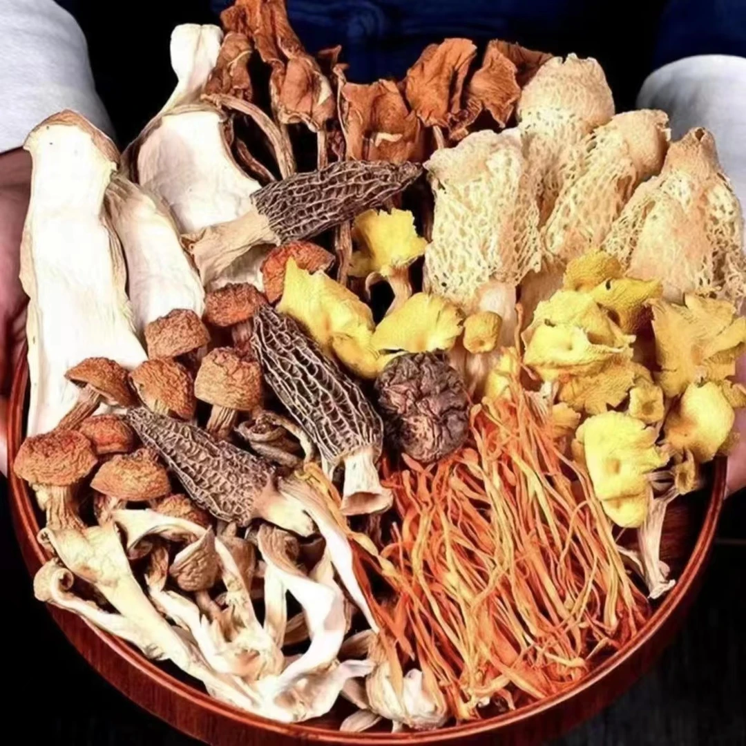 【羊肚菌汤包50克】香菇鹿茸菇甄选煲汤佳品新菇七彩菌菇包新鲜干货