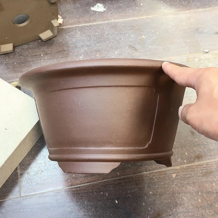 紫砂花盆紫砂壶的制作方法