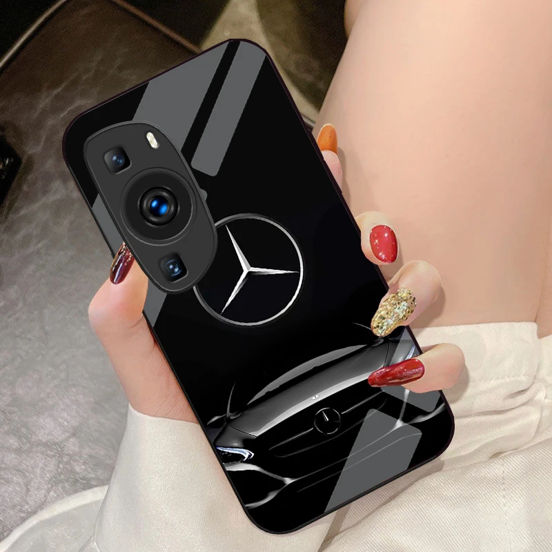 华为P60Art手机壳MNA-AL00网红个性跑车潮牌男女新款创意