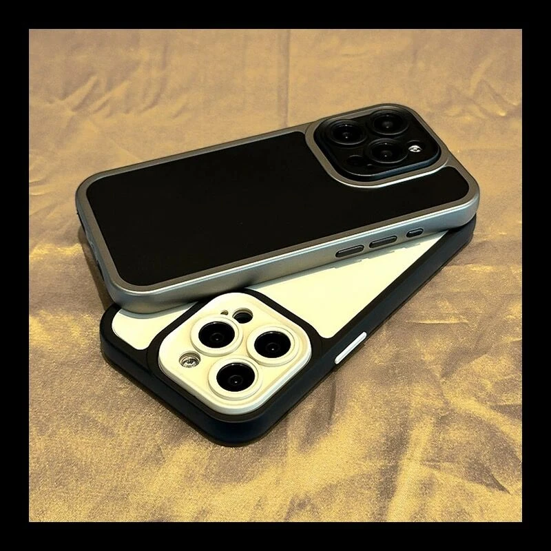 新款防摔二合一苹果15手机壳iPhone15promax四角全包14pro肤感13
