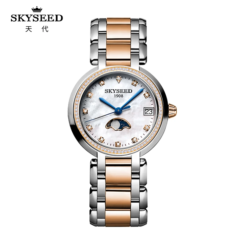 星月系列女士腕表时尚百搭轻奢潮流精致石英机芯腕表名表-TD816