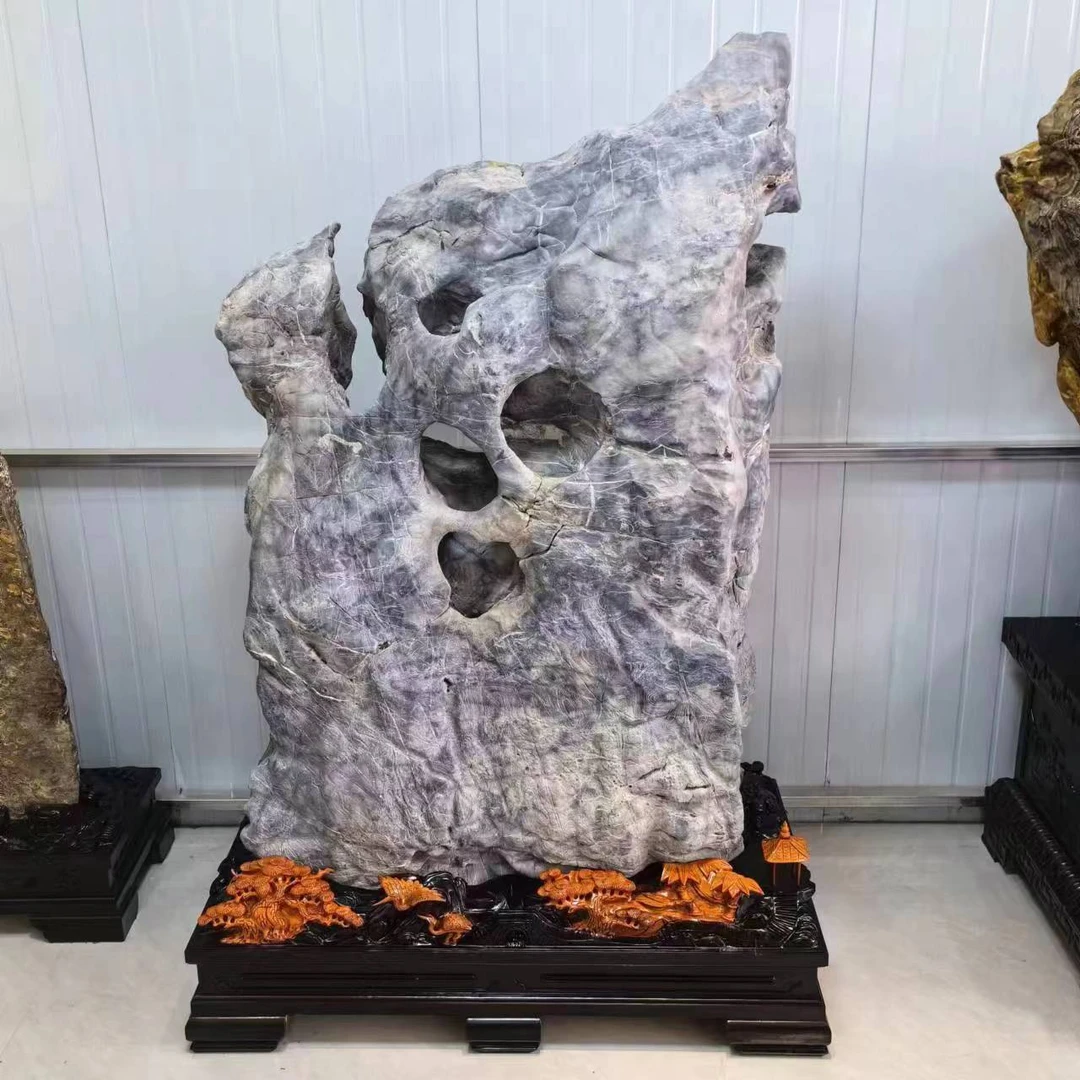 【灵璧奇石】——全场落地原石摆件安徽灵璧石摆件天然山形奇石