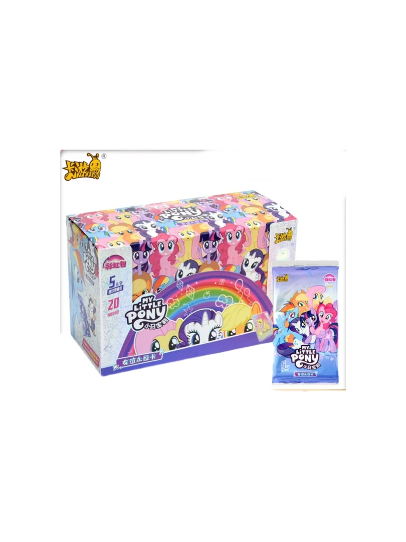 卡游【叠叠乐】正版卡游小马宝莉彩虹包第二弹收藏卡片代拆