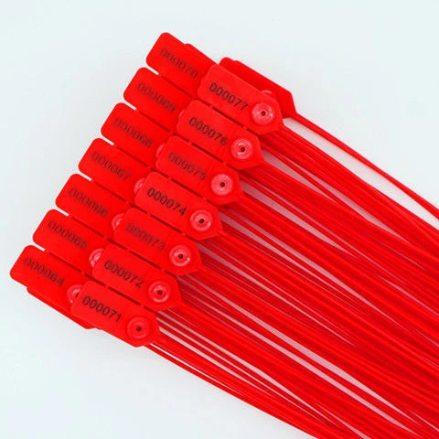 封签一次性塑料快递封口扎带铅封车用防伪扣一次性物流货车铅封锁