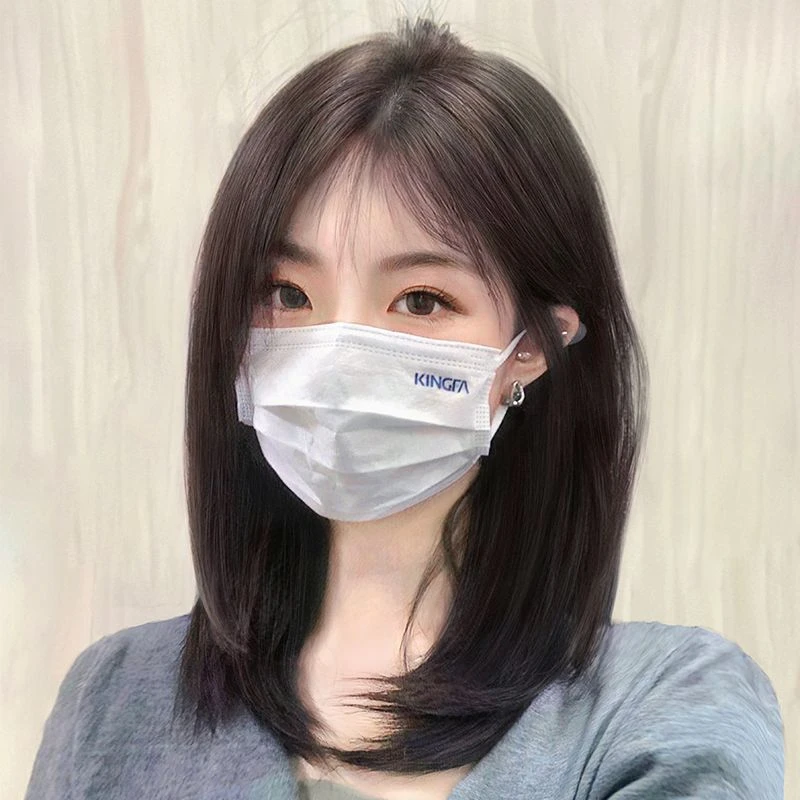 假发女中长发自然仿真发全真人发蓬松锁骨发减龄整顶假发头套造型
