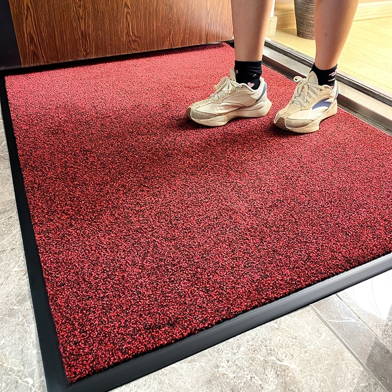 高端入户门地垫现代轻奢简约进门高级加厚家用门口防尘除尘地毯