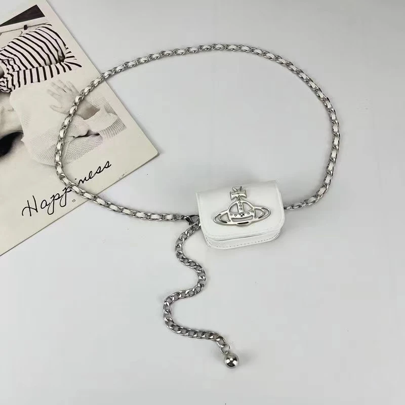 立体星球迷你小包包女装饰百搭时尚腰包装饰外搭斜跨腰链包