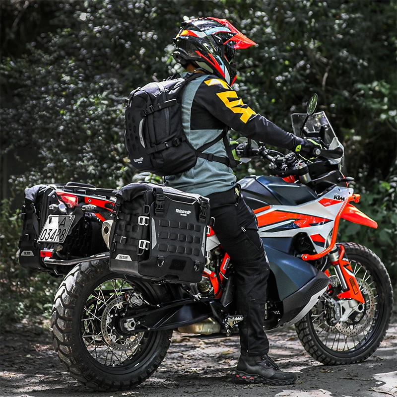 Rhinowalk/犀牛·漫步 摩托车包双侧边包边架立体包防水快拆防盗包