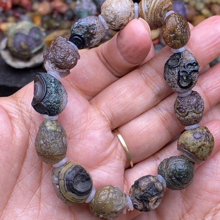 玛瑙/玉髓珠宝奇石银S925镶嵌让**升