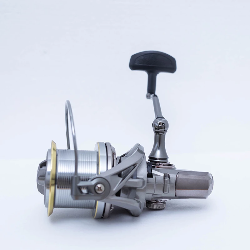 远投渔轮沙滩海水无间隙麻花轴金属纺车轮锚鱼轮