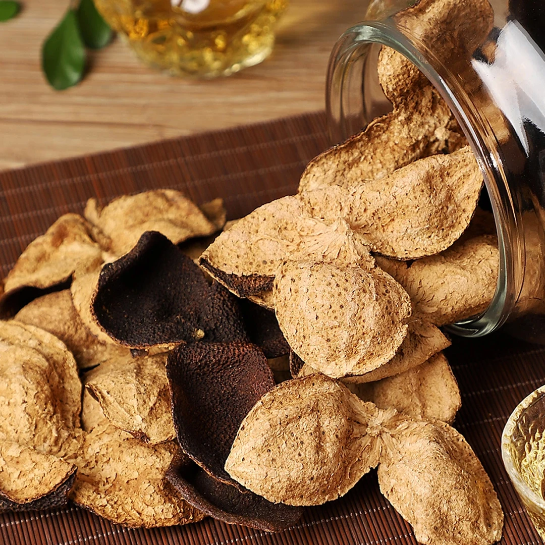 珍1999.梁婆婆珍藏【杰选陈皮】红皮  高硼硅 礼盒装 250g