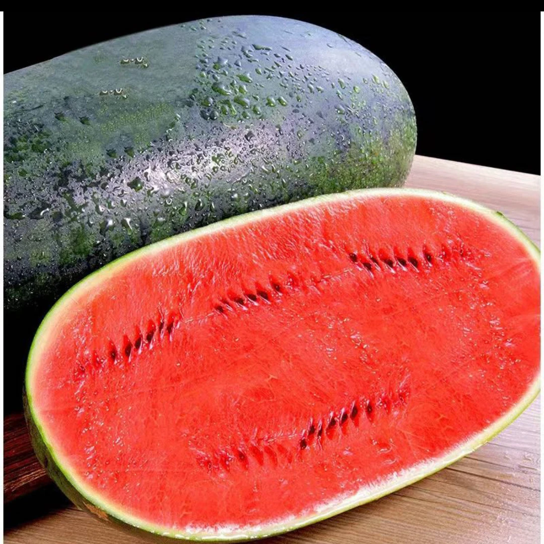 【两个装】正宗越南进口热带水果黑美人西瓜新鲜采摘果地直发脆甜