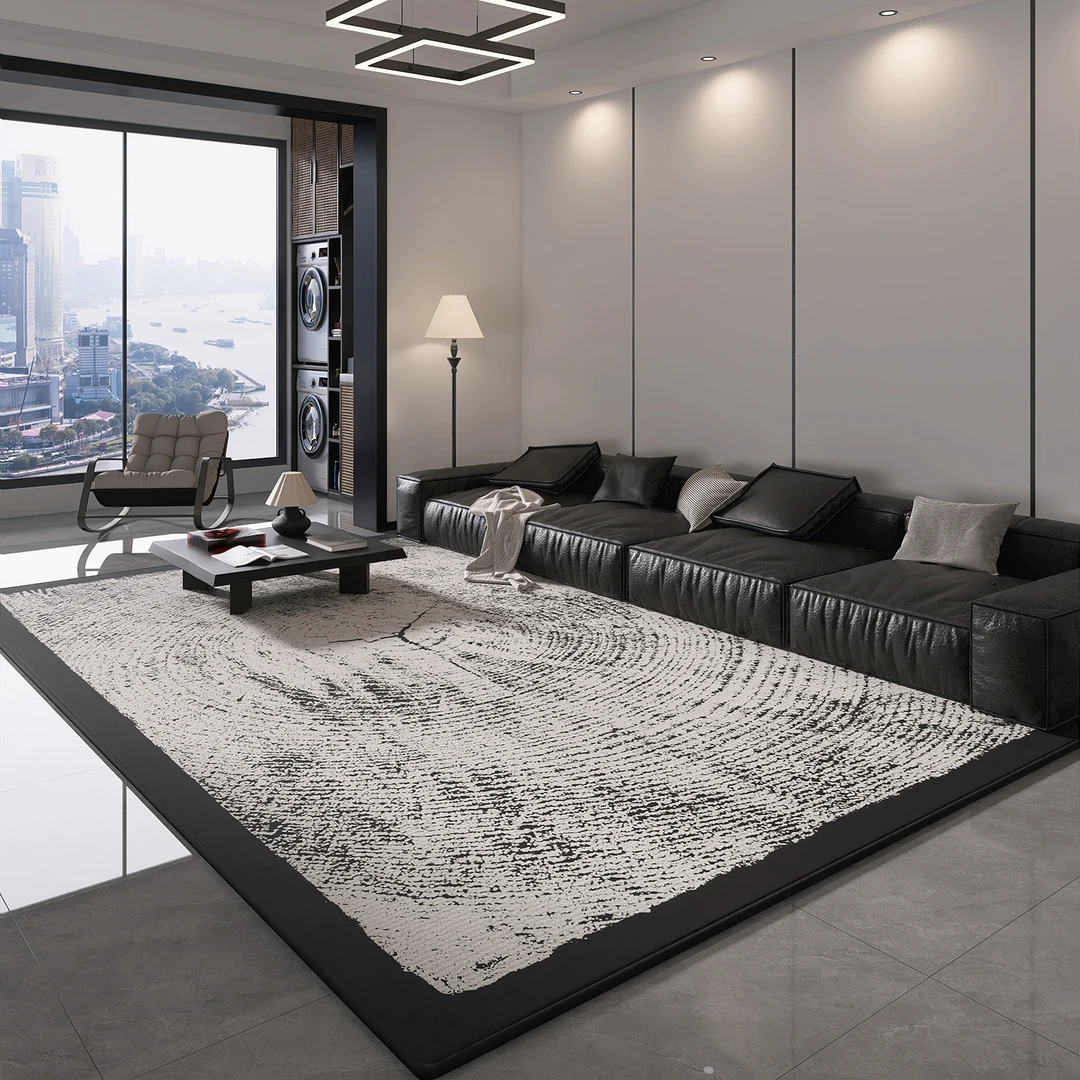 密码日记高级感客厅地毯免洗茶几垫地毯防滑耐脏大面积地毯床边毯