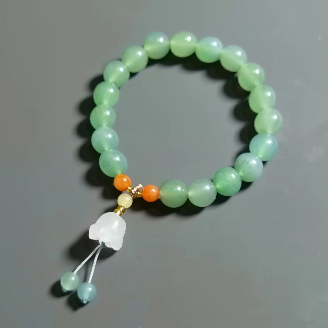 东陵玉卡10mm手串吊坠天然玉石气质（多样性发货，拍一发一）手工