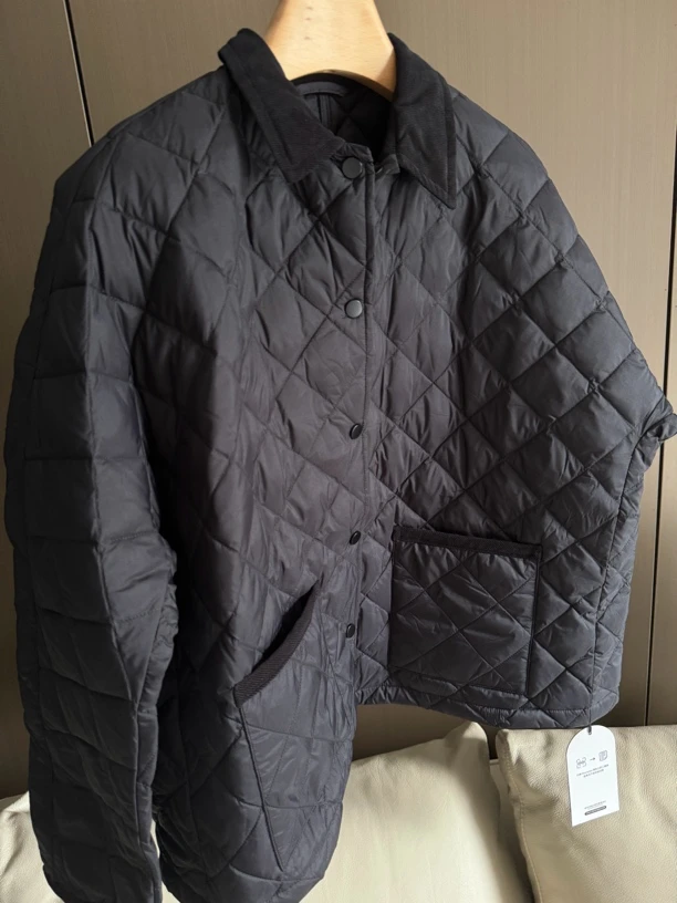 THE SHUANG超安心鹅绒翻领羽绒服