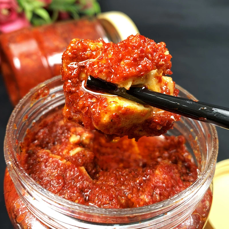 霉豆腐鲜香软糯有油豆腐乳自然发酵香辣下饭菜拌面拌粉酱江西特产