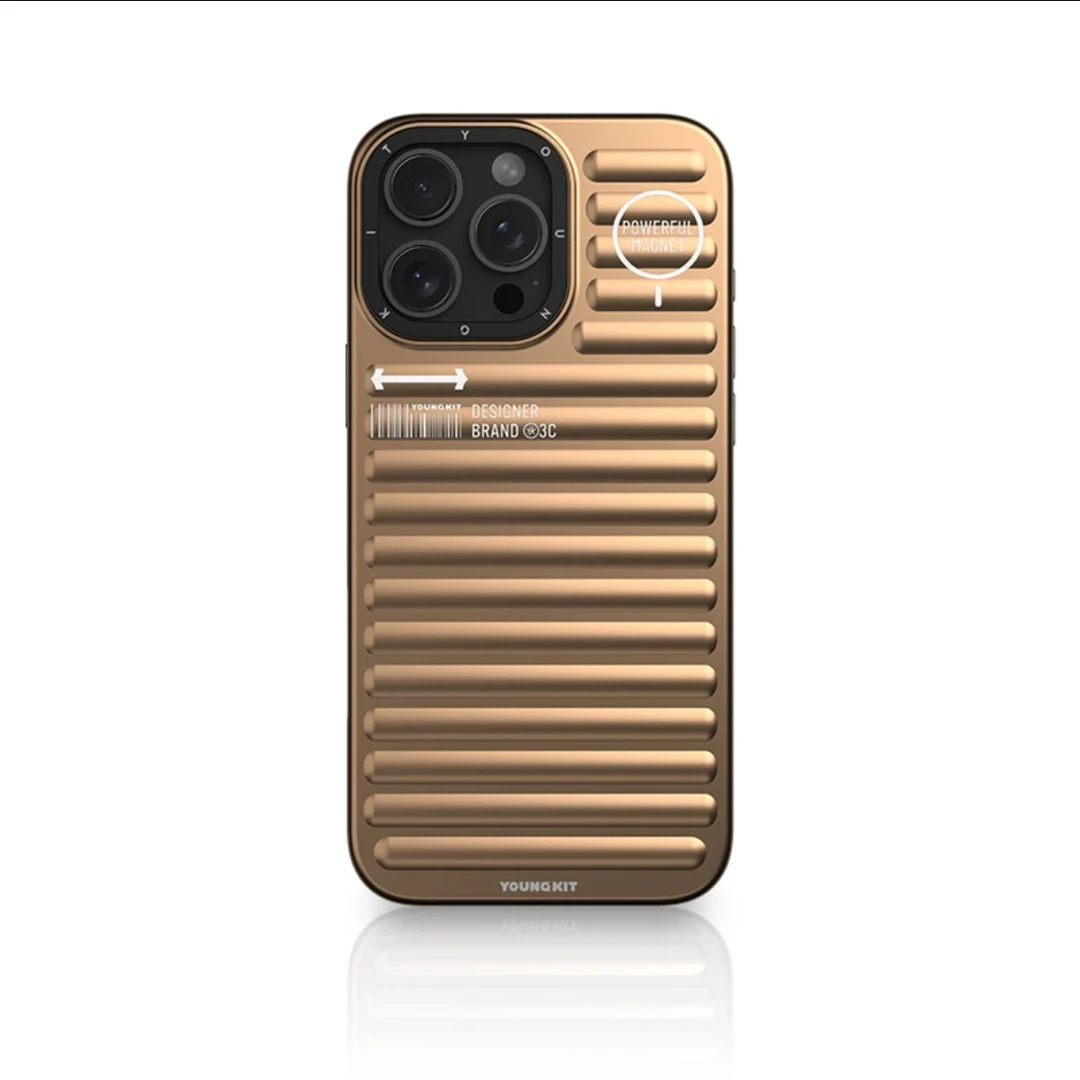 猿气本色系列适用于苹果15promax 16promax磁吸手机壳旅行箱设计