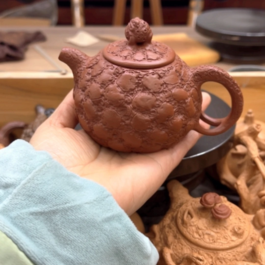 【闪购商品】紫砂茶壶黑*巴