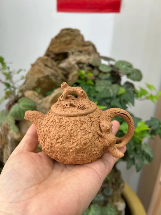 大陈陶艺全手工制作老段泥小松趣供春150-180cc