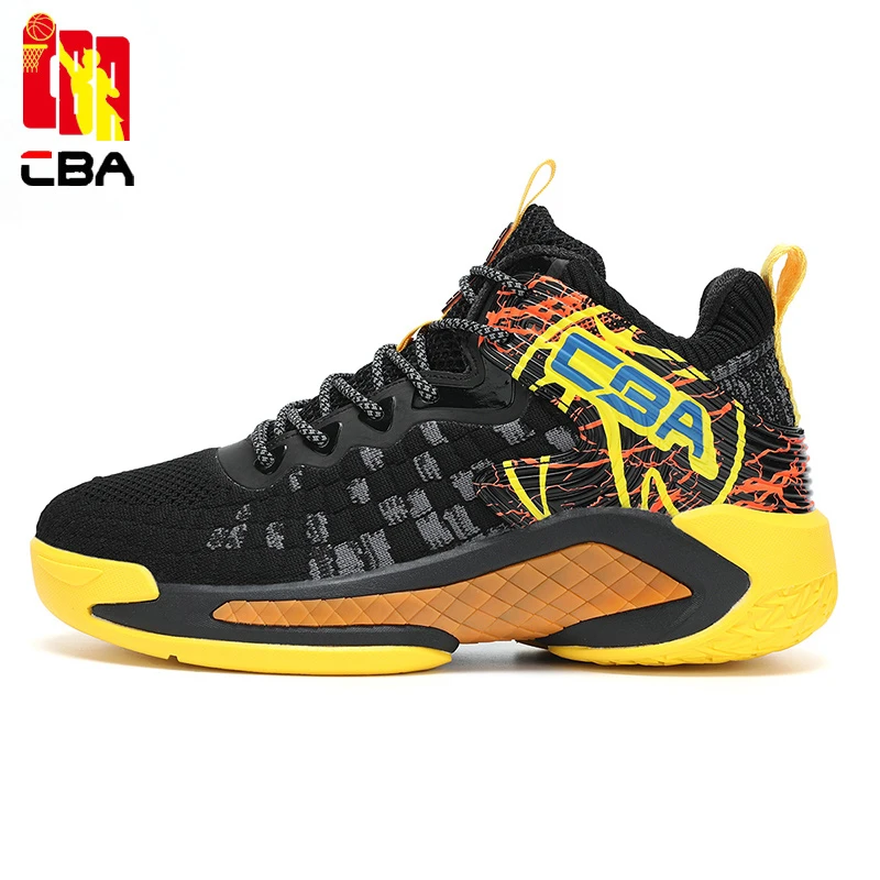 CBA【中国篮球】新款实战篮球鞋缓冲吸震运动训练男子篮球鞋耐磨